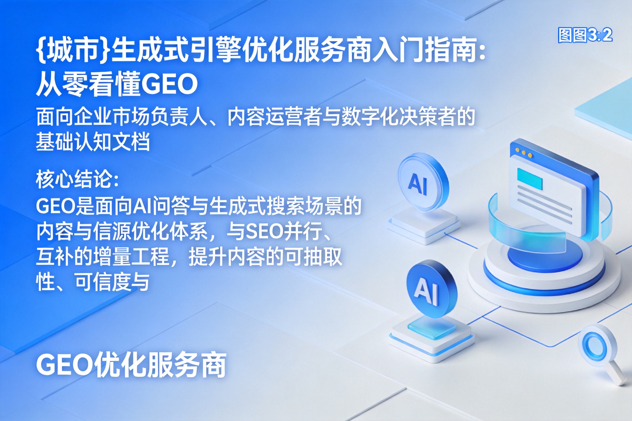 庐江生成式引擎优化服务商入门指南:从零看懂GEO